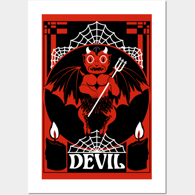 Devil Wall Art by Brieana